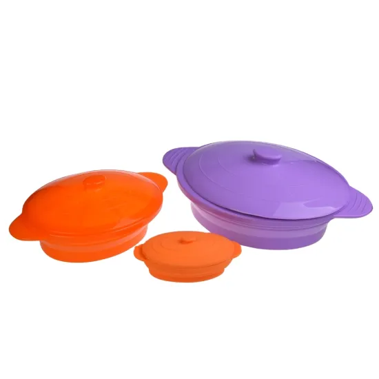 Best Selling 100% Food Grade Silicone Collapsible Vegetable Steamer Pot: Perfect for Healthy Cooking
