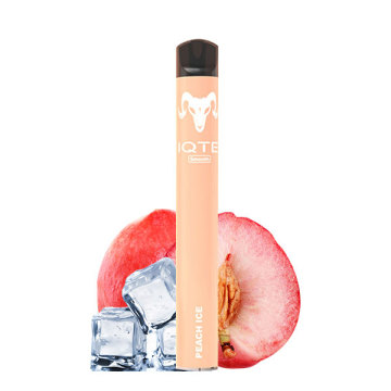 E-cigarette iqte lisse de fruits de fruit de fruits vape jetable