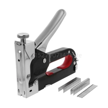 Hot Sale 3 Way Manual Heavy Duty Stapler Staple Gun Nailer Tacker With Staples Nails Set For Upholstery Wood Framing Door Tools