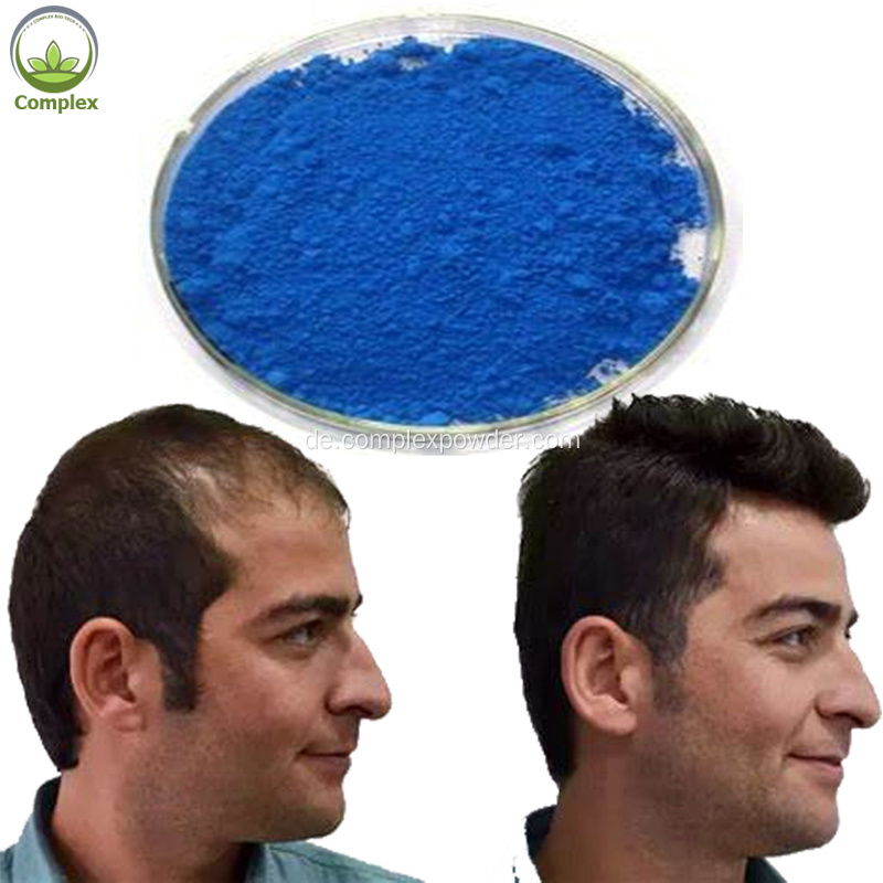 Hautpflege blaues Kupfer-Peptid-Reparaturpulver lyophilisiert