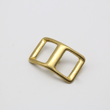 Small Equestrian Square Buckle in Durable Brass for Horses