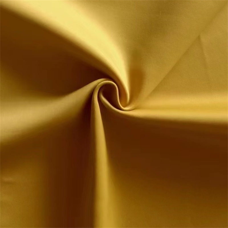 Yellow Stretch Knitting Heavy Lycra Swimsuit Fabrics