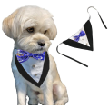 Formale hund tuxedo bandanas