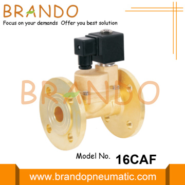 Elettrovalvola a solenoide in ottone flangiata da 1 1/2&#39;&#39; 2&#39;&#39;