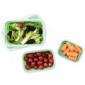 Pojemniki Składane silikonowe pudełka na lunch dla dzieci