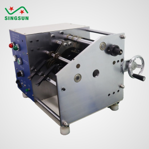 Taped component lead forming machine horizontal type