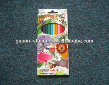 Wooden color pencil