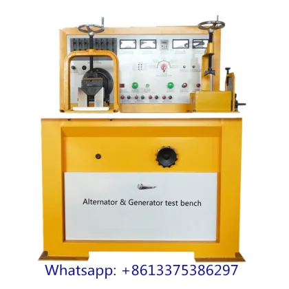 Auto Electrical Alternator and Starter Test Bench Stand Usage