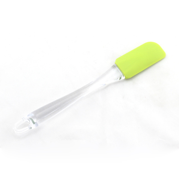 Professional Silicone Spatula with Acrylic Handle: Perfect Cooking and Baking Tool for Handling Hot Ingredients like Butter and Cream