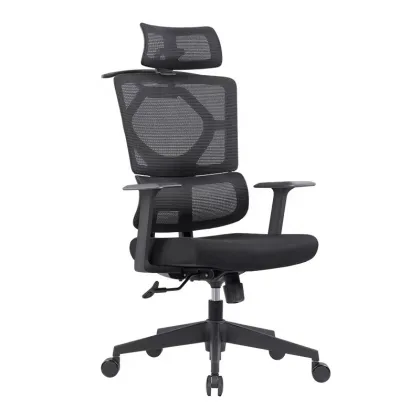 Modern Office Ergonomic Chair - Aluminum Contemporary Executive Home Computer Chair