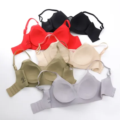 Smooth Wire-Free Ice Silk Tank Top Bra in 5 Colors