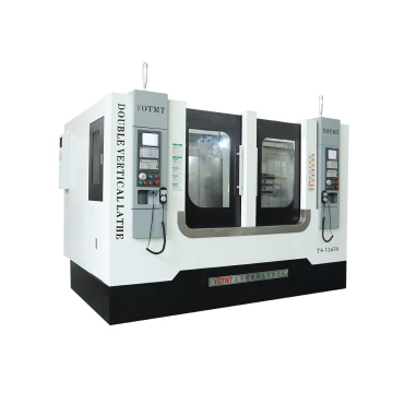 High Function and Efficiency Double Spindle CNC Vertical Lathe with Disc Type Milling Machine and Connected Design