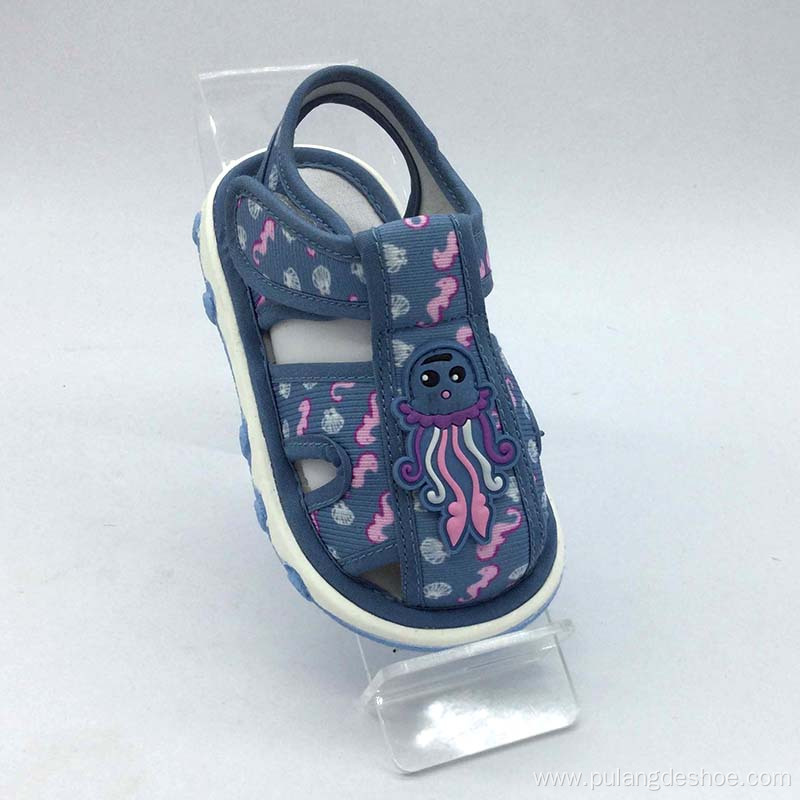 wholesales new catoon baby sandals with sound