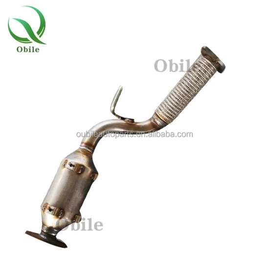 Shandong Oubile Middle Part Catalytic Converter for 2014 Nissan Qashqai 2.0 Second Catalyst
