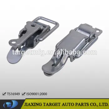 CE ROHS Approved Jiaxing TARGET SUS304 and Nikle Plated toggle latch lock with hook