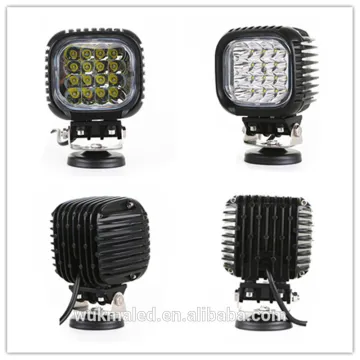 Car 48W Square LED Work Light 6500k Spot lights led 3500Lumens for ATV Jee-p Wrangler 4x4 Rv Trailer Fishing Boat Tractor Truck