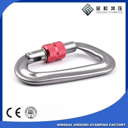 D carabiner square shape karabiner