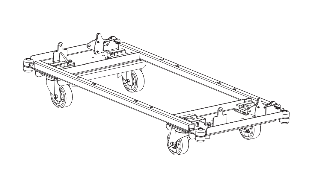 K2-CHARIOT Chariot for 4x K2 Speakers