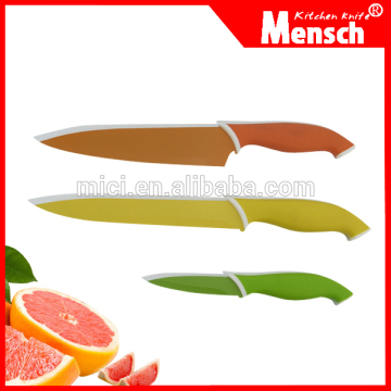 3pcs cost effective non-stick kitchen knife