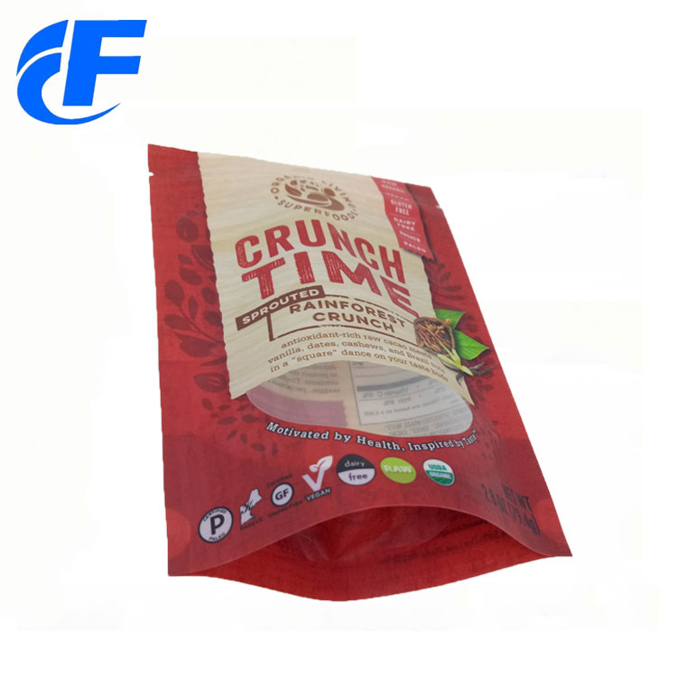 Custom Printed Plastic Food Stand Up Pouch