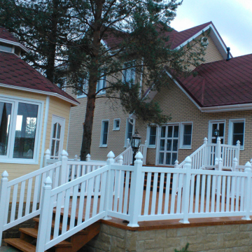 High Quality PVC Railing and Vinyl Fence for Tiresome Barricade Radiation Protection - Customize Now