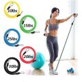 11pcs exercise fitness reistance band set