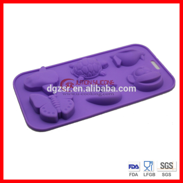 Silicone ice tray with animal shape Butterfly Monkey