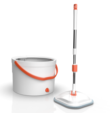 Self-Cleaning Microfiber Mop and Bucket Set with Water Filtration System