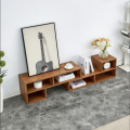 Elegant Latest TV Cabinet with Wooden Finish