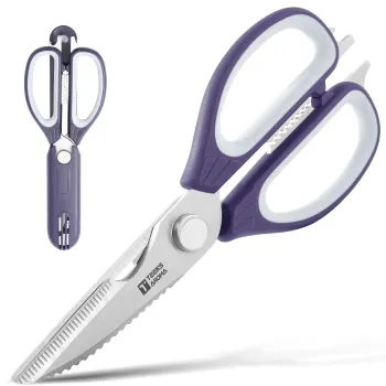 Stainless Steel Kitchen Shears with Magnetic Fridge Sheath - New Arrivals