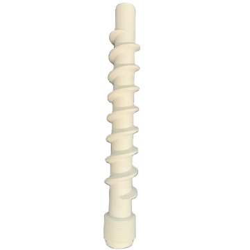 Ceramic Screw for Packing Auger, 100cm Length Alumina