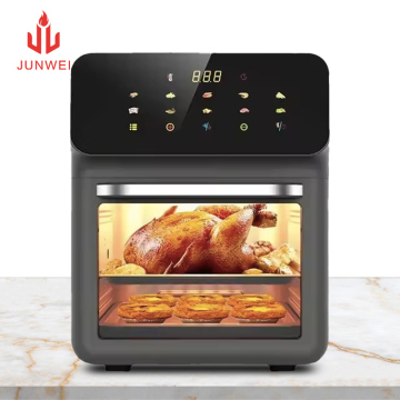 Professional Junwei Rotisserie Air Fryer Oven: 10 Liter Capacity, Aerogrill & OEM Rotary Baking Technology