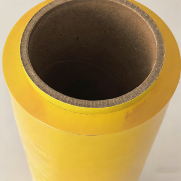 Película plástica transparente para protección de alimentos