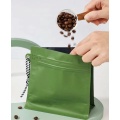 Stand up Zipper Square Flat Bottom coffee Pouch