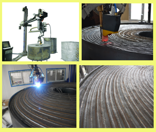 Welding Robot for Spiral Plate Heat Exchanger