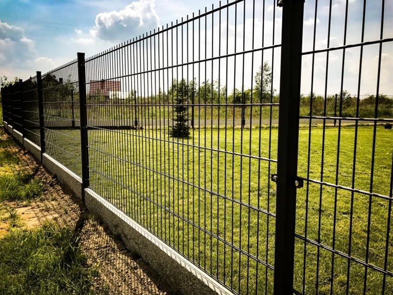 double wire panel fence4