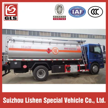 Auman 14000L Carbon Steel Oil Tank Truck