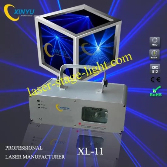 Xl-11 Single 200mw 450nm Wavelength Blue Laser Beam Effect Light Projectorshow