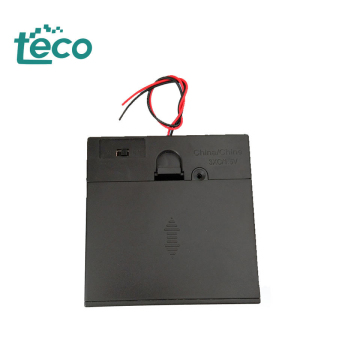 Boîte de base de batterie épaissie de type C à 3 emplacements avec fil d'interrupteur activé / désactivé: Titre détaillé du moteur de recherche