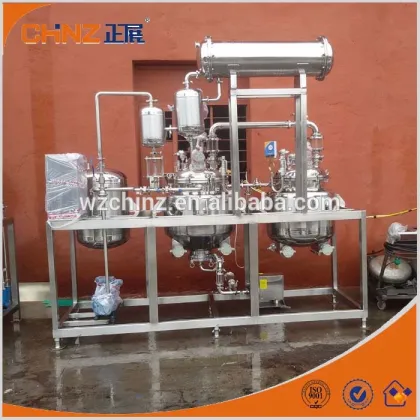 100L hot oil electric heating extractor & concentrator machine
