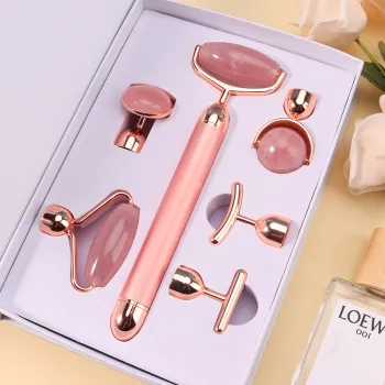 6-in-1 Natural Jade Facial Roller: Your Comprehensive Skin Care Tool