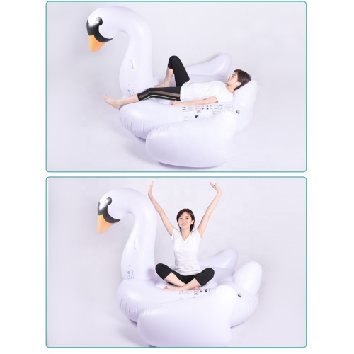 Customized Large white Swan Pool Float Adults Floats