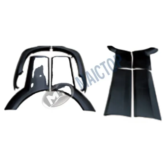 MAICTOP Car Body Kit Accessories for Prado FJ120 (2003-2009) - Front and Rear Bumpers