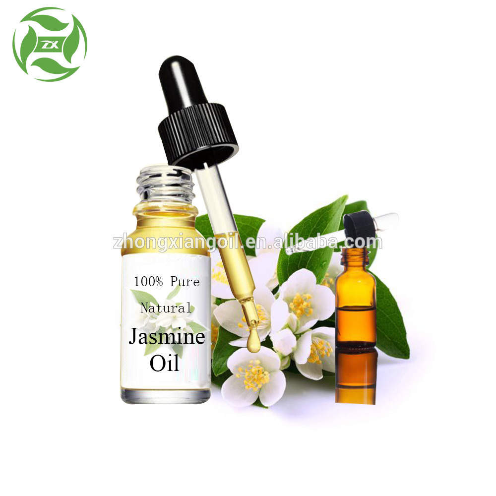 100% Natural fresh jasmine flowers essential oil