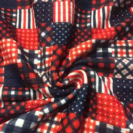 Polyester Double Brushed 4x4 Rib Knit Fabric