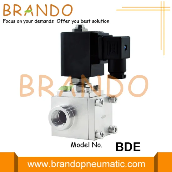 High Pressure Solenoid Valve 3/8'' 1/2'' 3/4'' 1''