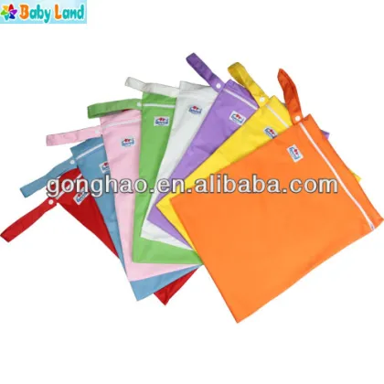 Zipper Flast Diaper Bags