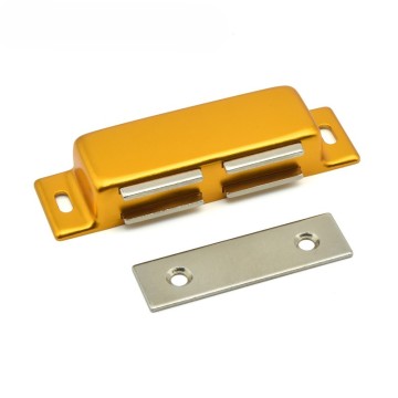 Aluminium Alloy Heavy Duty Magnet Latch for Kitchen Cabinets and Doors