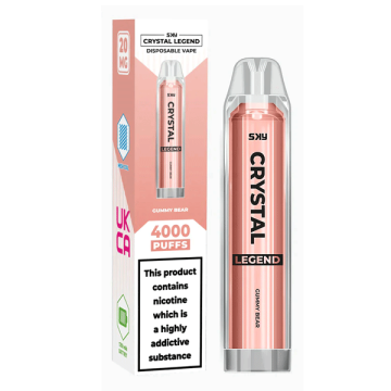 ยอดขายร้อน Crystal Legend 4000 Puffs Disponsing Vape