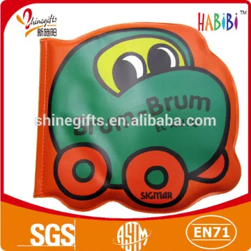 Educational colorized bath book for children